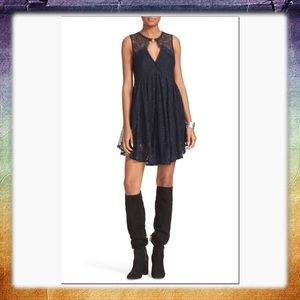 Free People “Don’t You Dare” Shift Dress